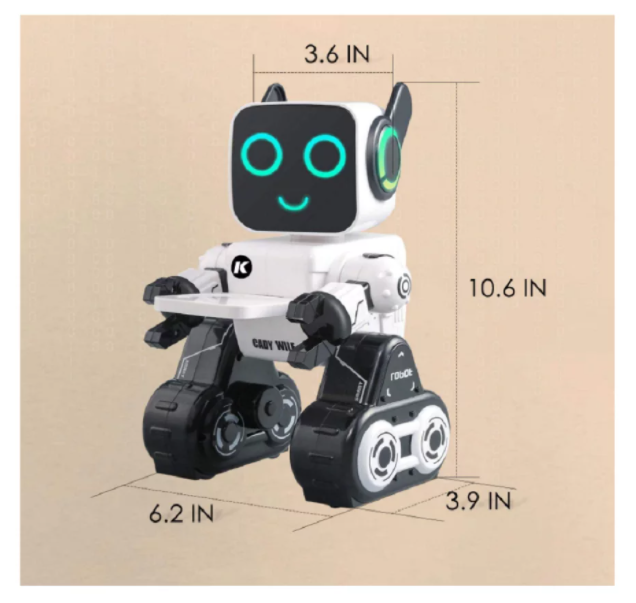 hbuds cady wile kids robot specifications