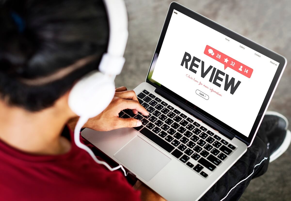 write a review on review submission websites
