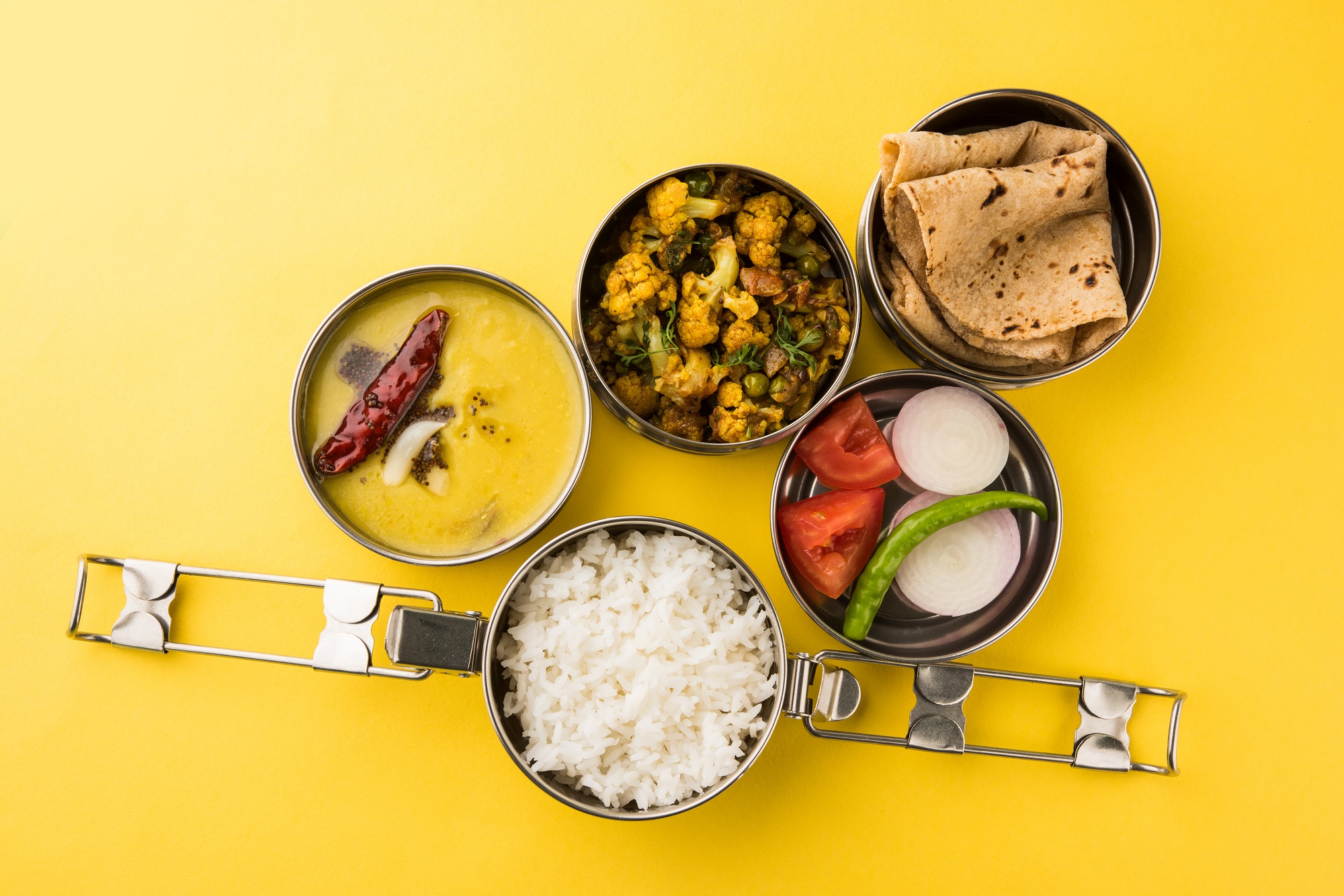 Vegetarian India meal for a healthy takeaway