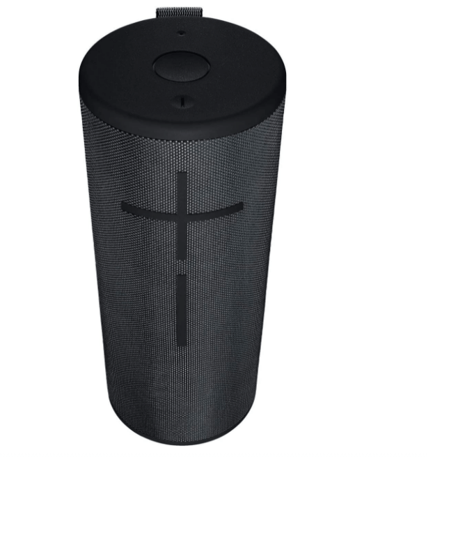 Ultimate Ears Megaboom 3 portable bluetooth speaker in black color