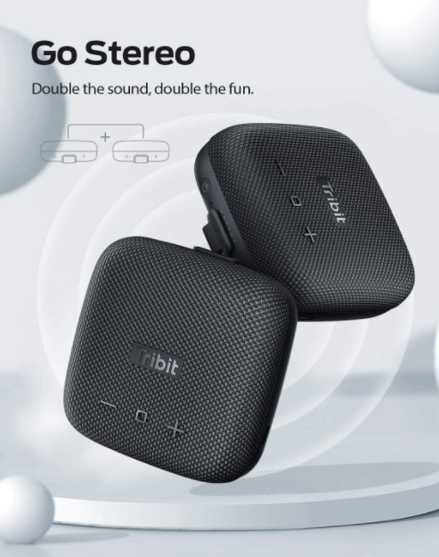 Tribit Stormbox Micro black bluetooth speaker